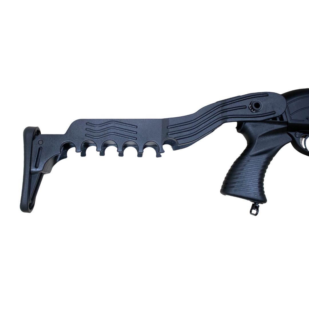 Hatsan Optima Defender Pompa Tac TFS 12/76 14″ Top Folding Stock